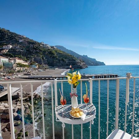 Apartament Il Nido Del Gabbiano Minori Zewnętrze zdjęcie