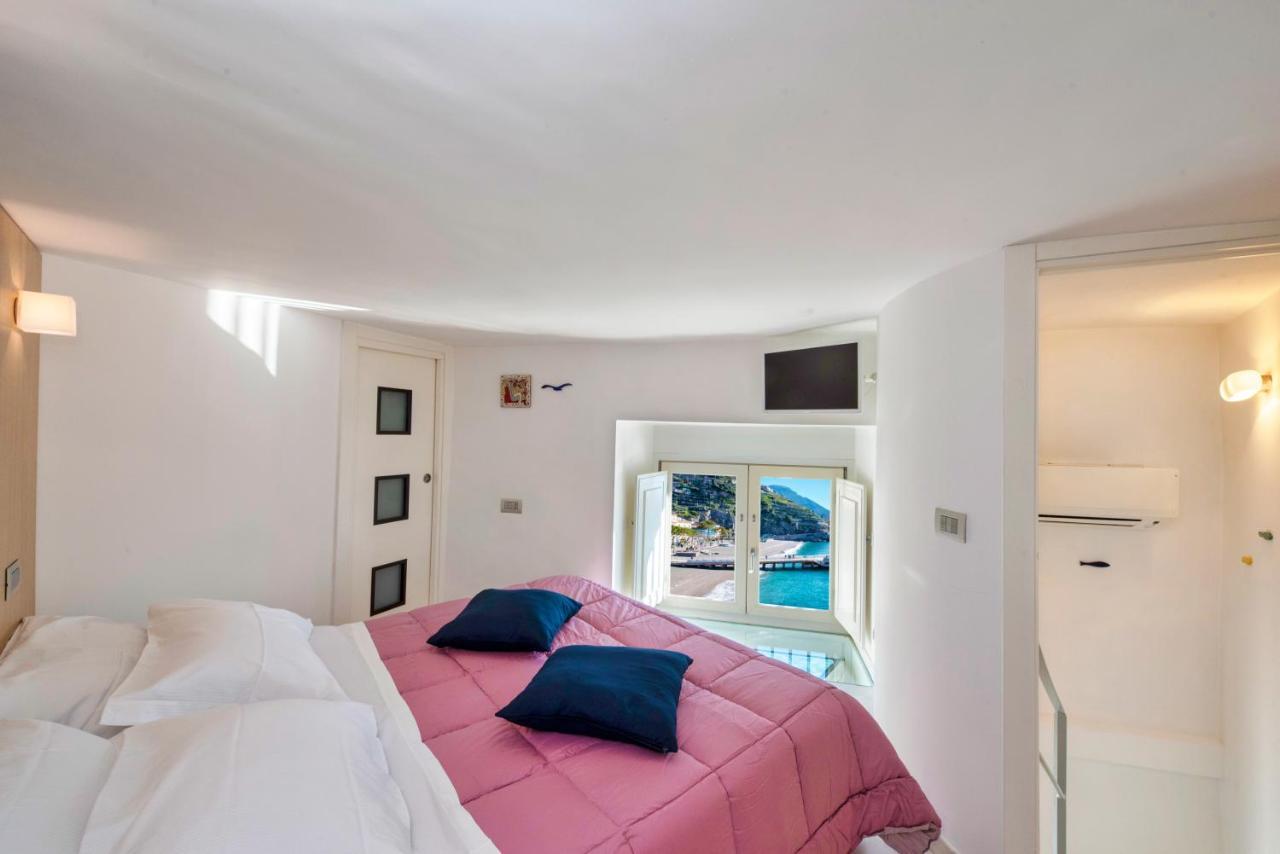 Apartament Il Nido Del Gabbiano Minori Zewnętrze zdjęcie