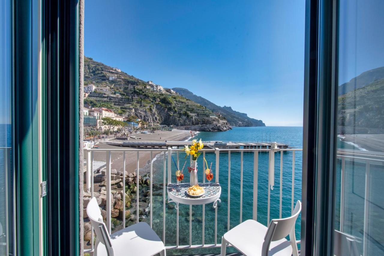 Apartament Il Nido Del Gabbiano Minori Zewnętrze zdjęcie