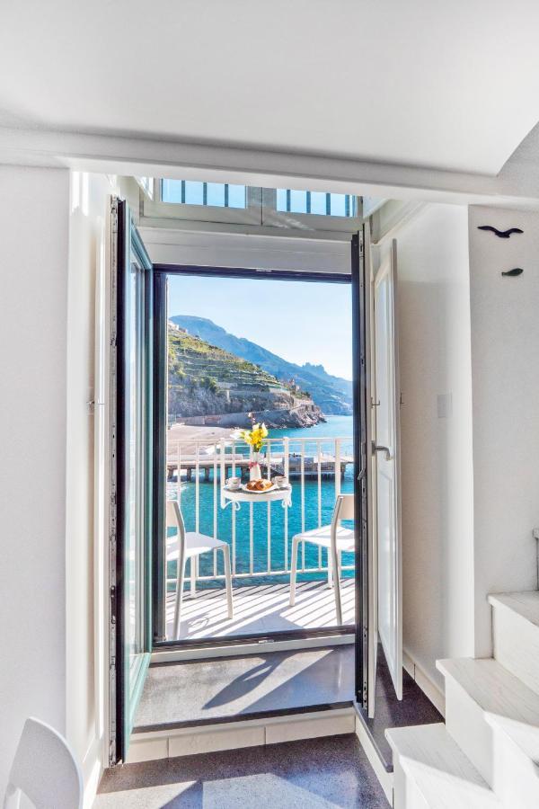 Apartament Il Nido Del Gabbiano Minori Zewnętrze zdjęcie