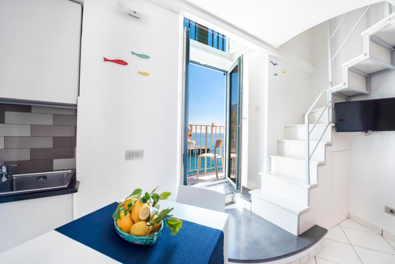 Apartament Il Nido Del Gabbiano Minori Zewnętrze zdjęcie