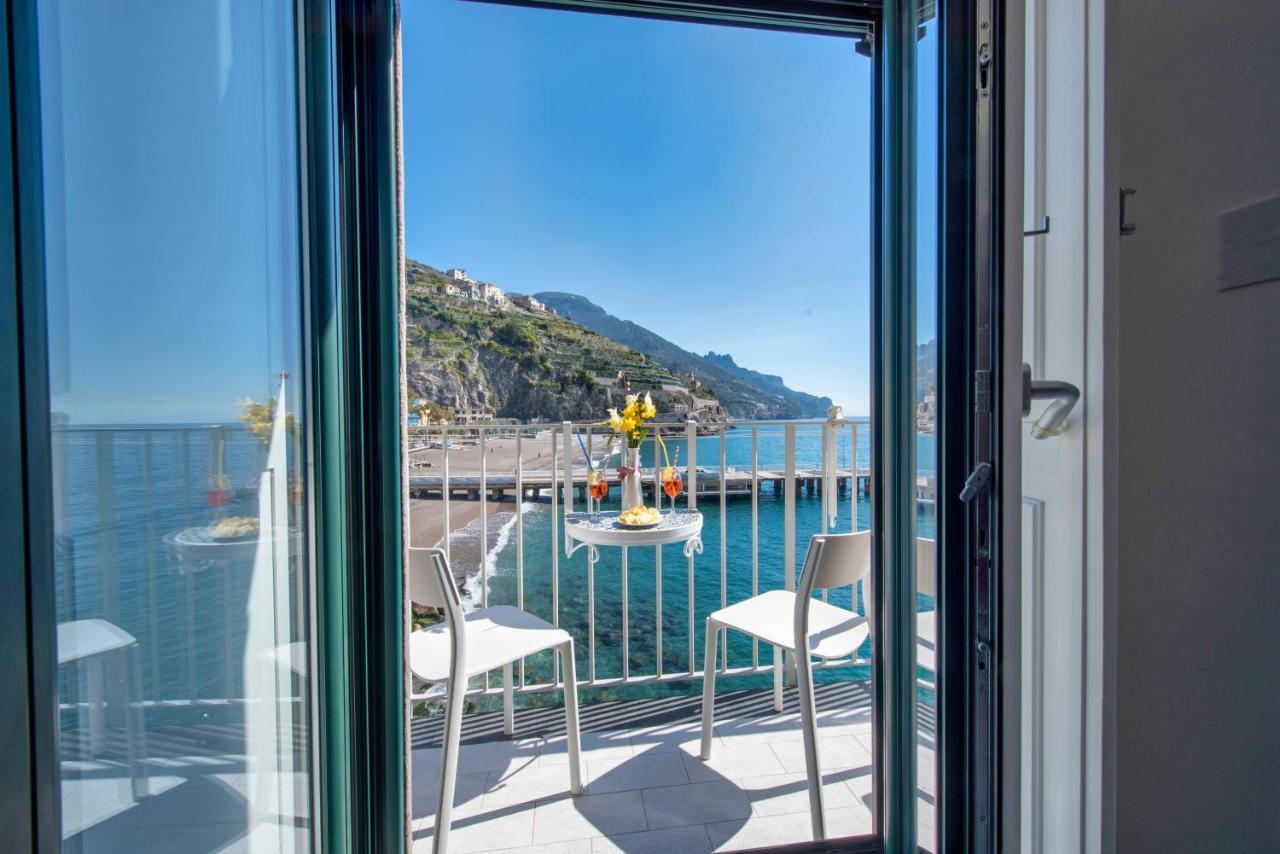 Apartament Il Nido Del Gabbiano Minori Zewnętrze zdjęcie