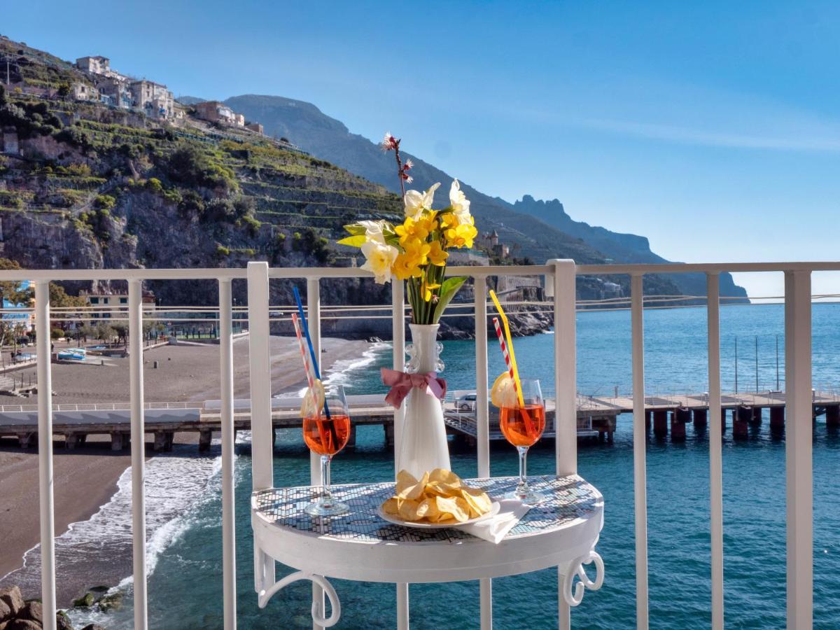 Apartament Il Nido Del Gabbiano Minori Zewnętrze zdjęcie