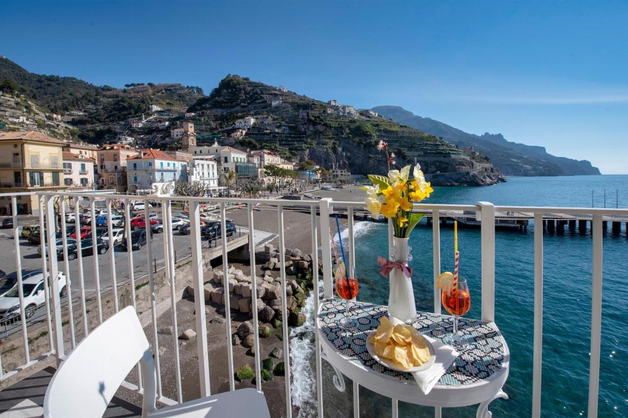 Apartament Il Nido Del Gabbiano Minori Zewnętrze zdjęcie