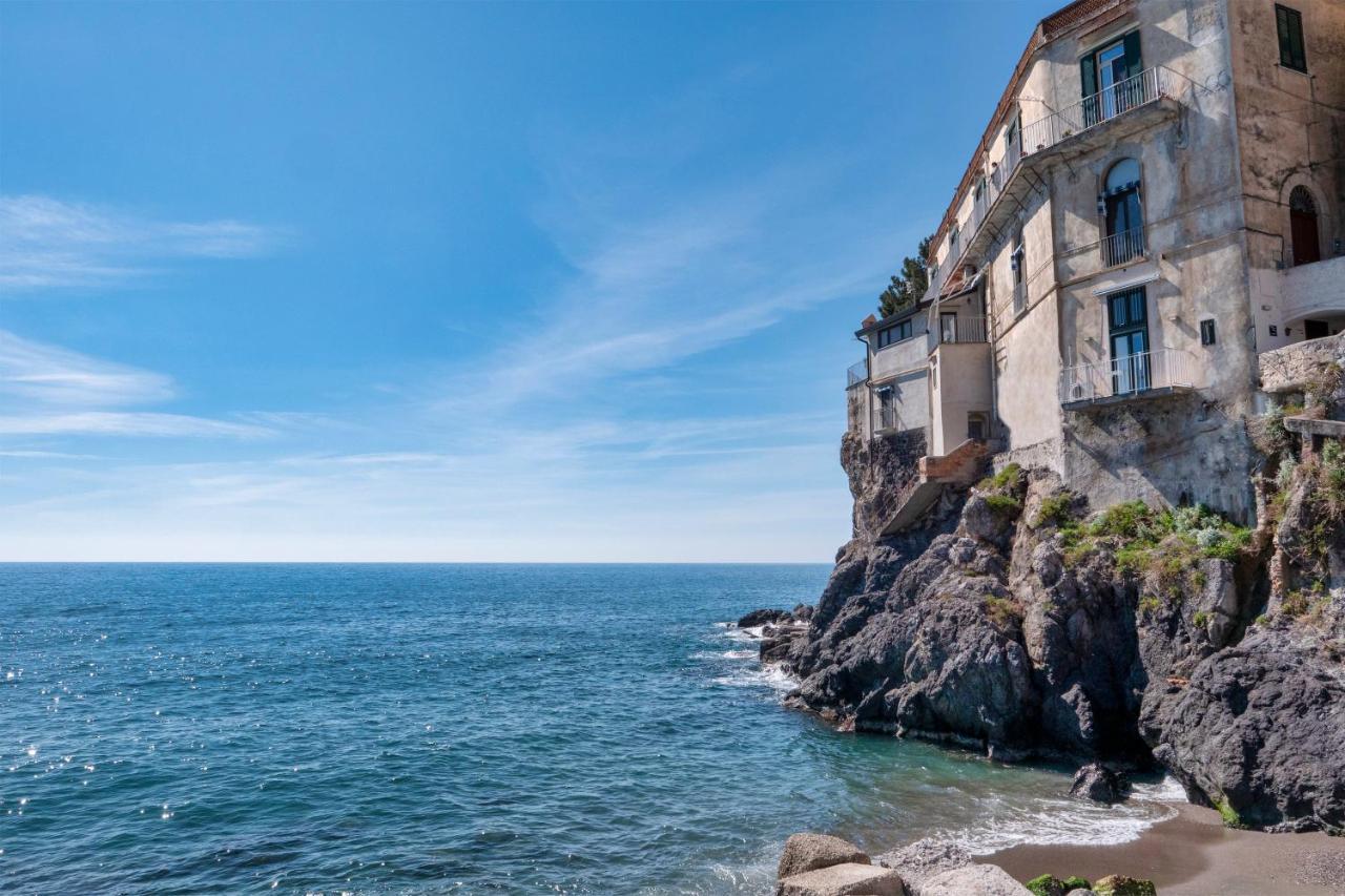 Apartament Il Nido Del Gabbiano Minori Zewnętrze zdjęcie